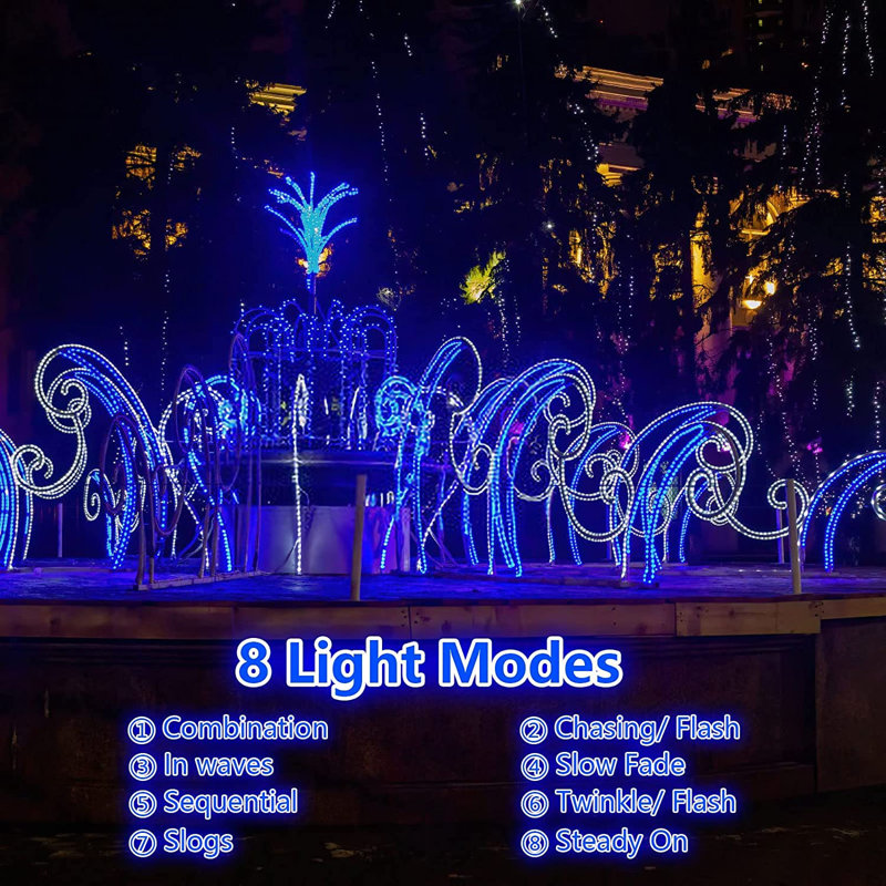 Guirlande de 200 lumières DEL Frane