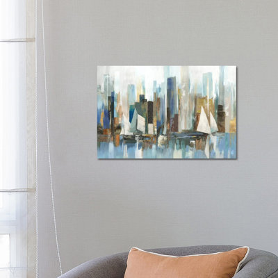 "Boats de The Shoreline" par Allison Pearce, reproduction d’art