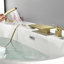 Robinet de baignoire romaine à fixation sur le comptoir-109575907