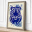 Striking Tiger Head Modern - Wrapped Canvas-2113161091-2113161093