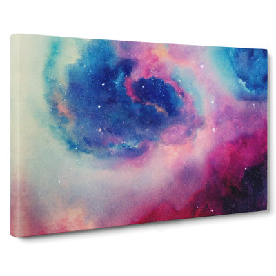 Galaxy Watercolour Vol.2 - Wrapped Canvas