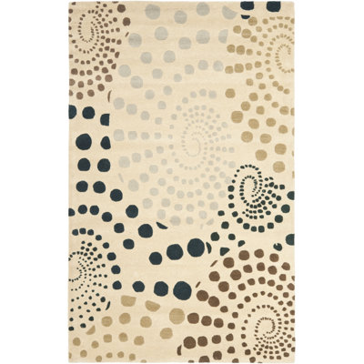 Jorie Hand Tufted Wool Abstract Rug