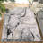 Abstract Machine Washable Rug for Living Room Bedroom Modern Non-Slip Low Pile Rubber Backing Area Rug for Playroom Office Kitchen Dining Room Dorm and Bedside Decor-1767005052