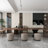 Cherry Rectangular Solid Wood desks-108027134