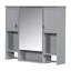 Armoire de rangement murale moderne 35 po x 28 po-1036193809