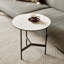  Table d'appoint, table de bout, table basse ronde, table d'appoint Cedric