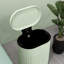 HOMCOM Pedal Bin Fingerprint Proof Soft-close Lid-981950648-981950646