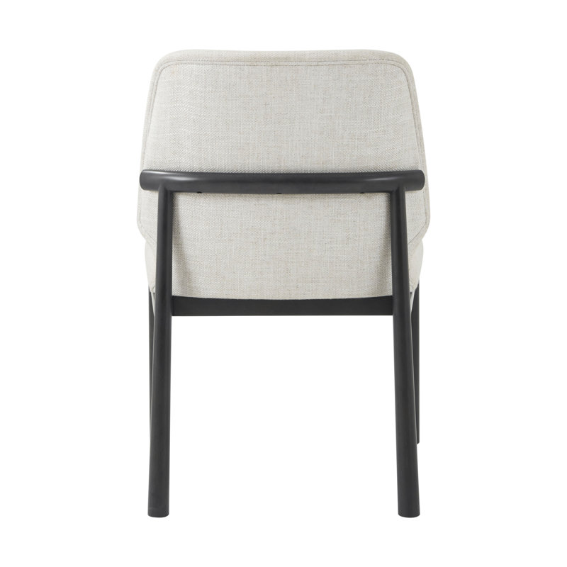 Kesden Upholstered Dining Chair, Silent Black