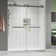 67'' - 72" W x 76'' H Double Sliding Frameless Shower Door
