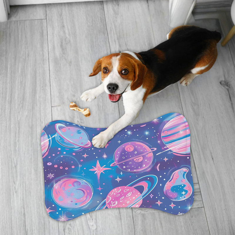 Airy Astrology Motifs - Tapis d'alimentation en os 1 pièce
