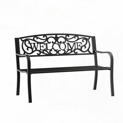 Banc de patio extérieur