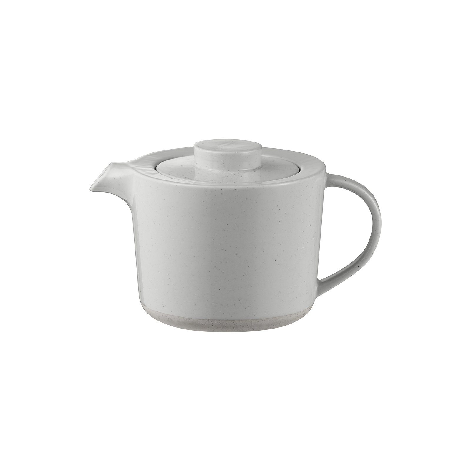 SABLO Ceramic Teapot With Filter, Bone