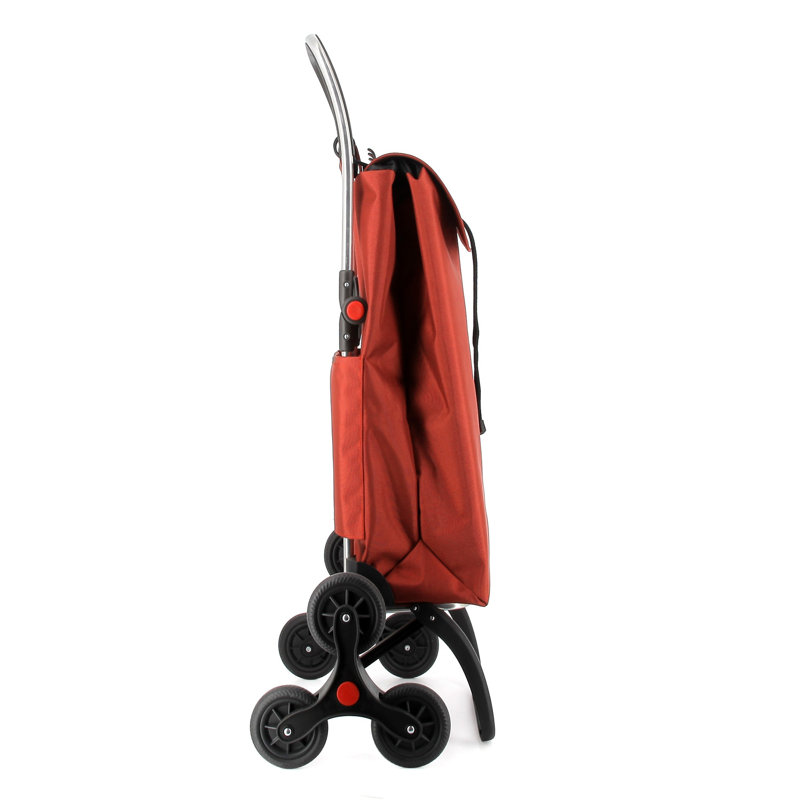 Shopping Trolley Rolser I-Max MF 6 Wheel Stair Climber Foldable, Oxid