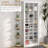 Tall Shoe Rack Storage Organizer, Narrow Shoe Cabinet With Open Cubes For 36 Pairs
