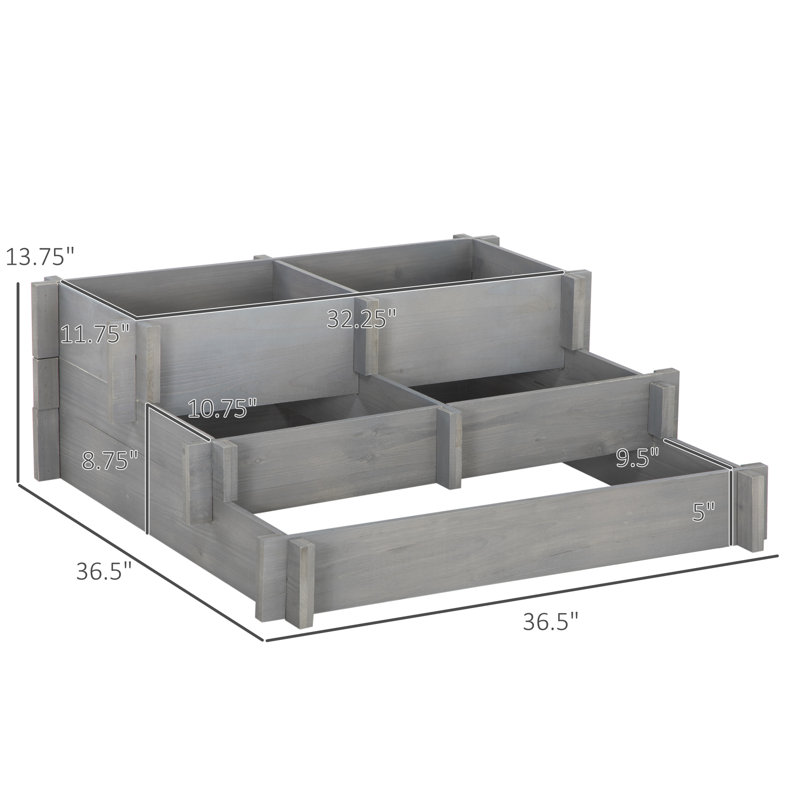 Jasso Wood Planter Box