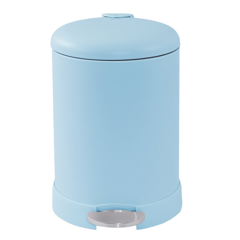 Petite poubelle ronde Glad 1,2 gallon, Bleu