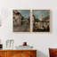 «Vintage Landscape XXXI», impression giclée sur cadre - ensemble de 2-106001583-106001582