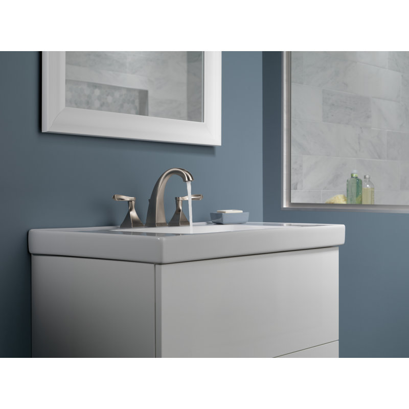 Two Handle Widespread Bathroom Sink Faucet