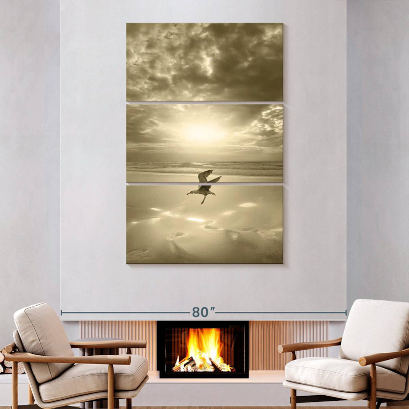 Brampt Urgent Landing, 74" H x 48" W