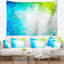 Tapisserie d'art aquarelle abstraite-28484919