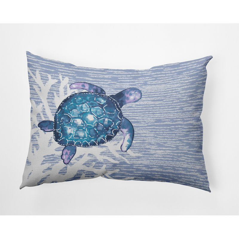 Coussin réversible Beach Holiday, Imprimé animalier Peri