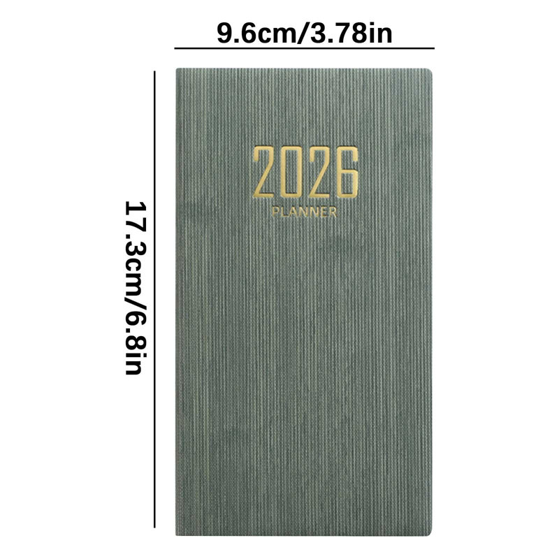 un mini-cahier A6, Vert d’armée