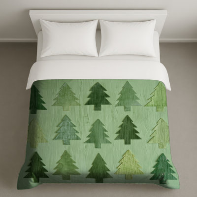 Housses de couette Green Tree Silhouettes