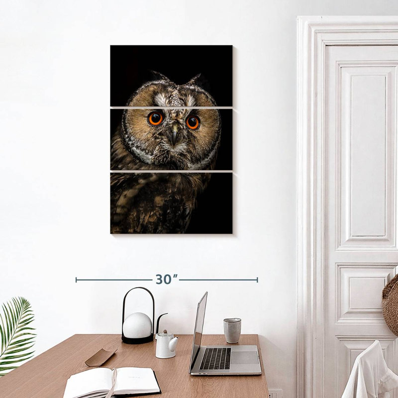 Brampt Eurasian Owl, 32" H x 20" W