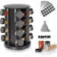 Freestanding Spice Jar & Rack Set