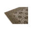 Mountain King Handwoven Wool Oriental Area Rug in Ivory/Light Green/Brown