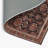 Persian Brown Indoor and Outdoor Area Rug-1464620856