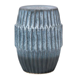 Jamie Young Company Blue Ombre Waneka End Table