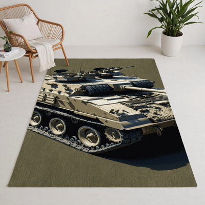Tapis intérieur et extérieur brun Transport