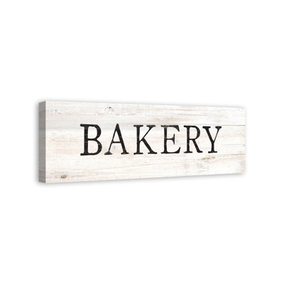 « campagne pâtisserie sign », art textuel sur toile