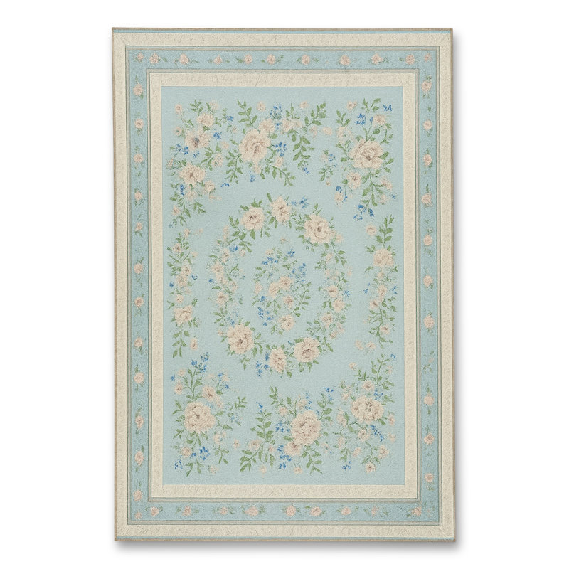 Tapis tissé crème Mosso, 2'4" x 3'11"