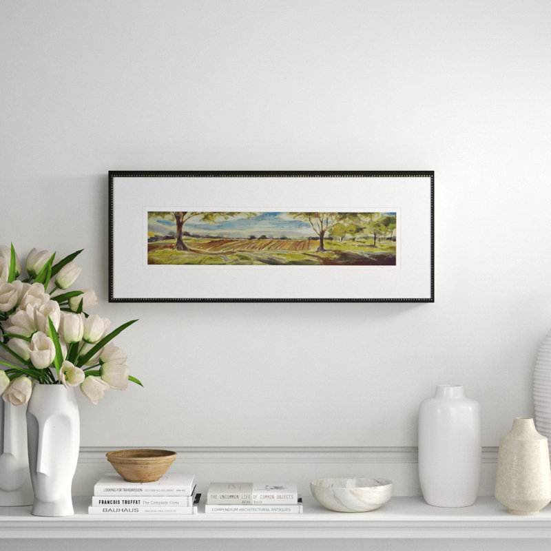 Planting The Land Print by Daughdrill