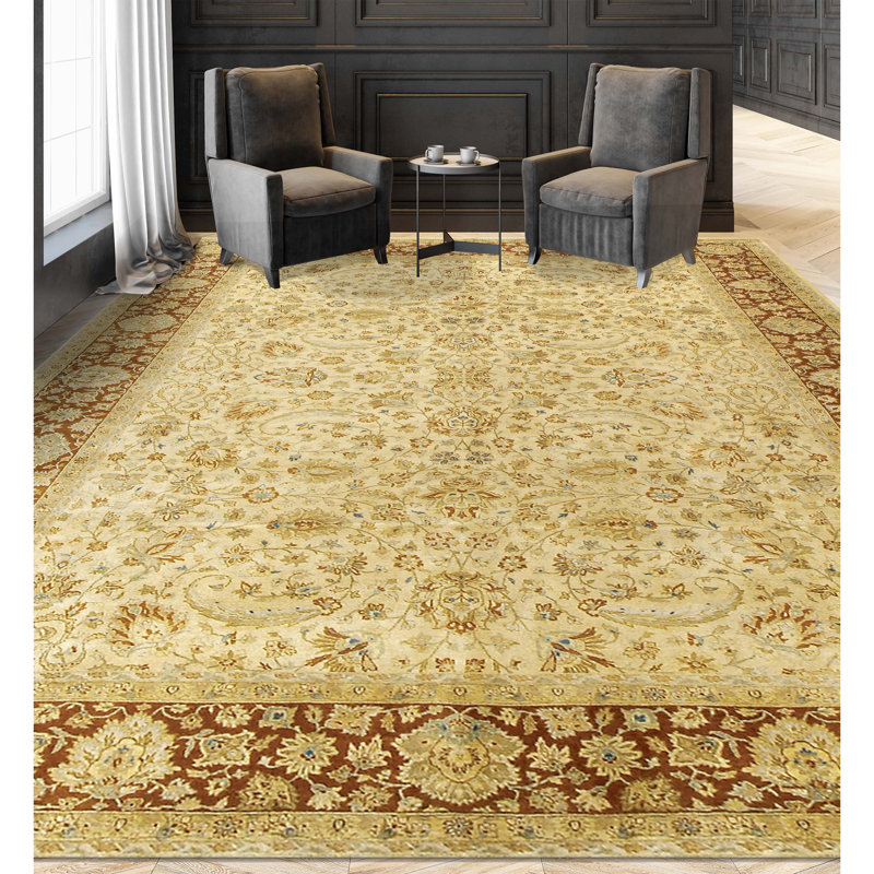 Wool Oriental Area Rug, Rectangle 8' x 10'