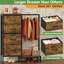 Commode avec support suspendu