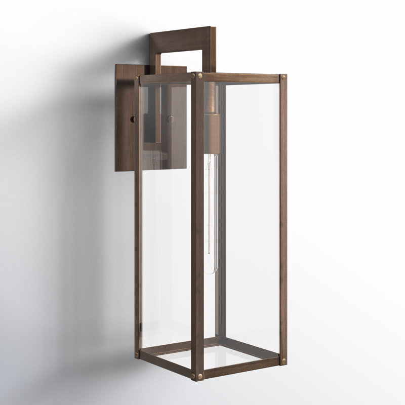 Caliana Aluminum Wall Light, 18.5" H x 6" W x 9" D