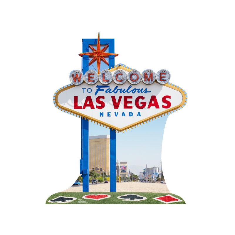 Vegas 57'' Cardboard Standup