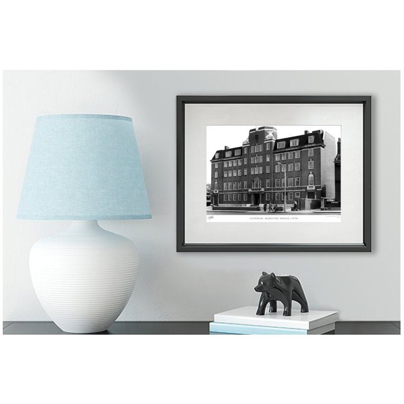 Clapham, Maritime House C1970 by Francis Frith - Single Picture Frame Print, 40cm H x 50cm W x 2.3cm D