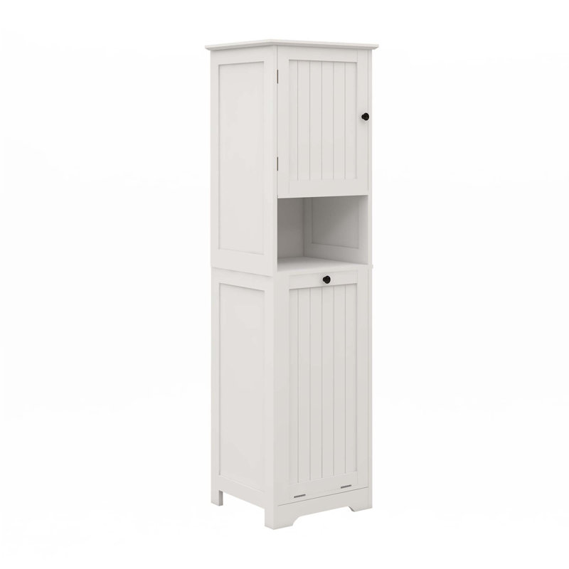 Armoire de trieur de linge inclinable à une porte