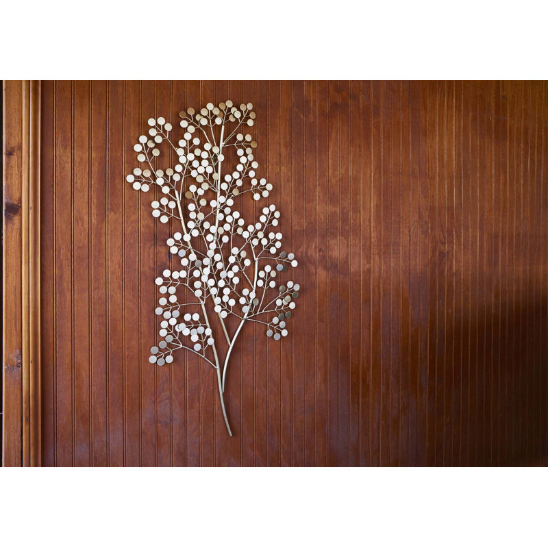 37,5 po H Loma, art mural extérieur en métal (paquet de 2)