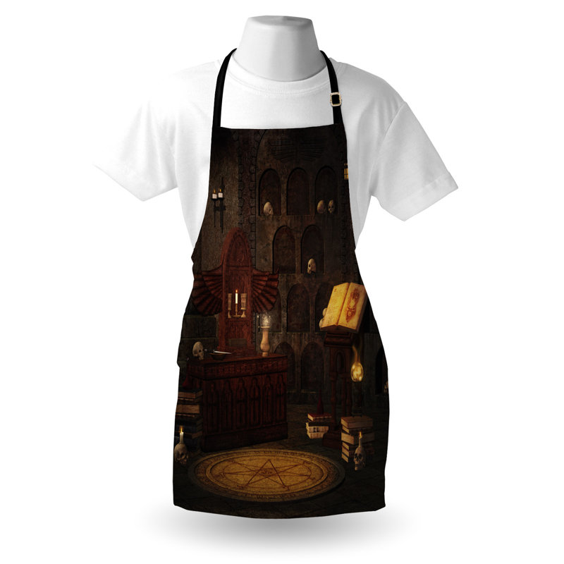 No Pattern Bib Apron