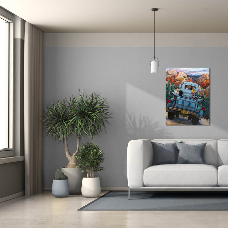 " Be Here Now " by CR Townsend, 34" H x 26" W x 1.5" D