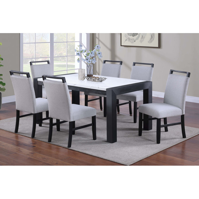 18.9" W DINING CHAIR, CHARCOAL