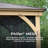 12' x 16' Meridian Gazebo Mosquito Mesh Kit Premium Phifer UV-Resistant Mesh with Easy Glide Tracks and Full-Length Zippered Panels