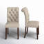 Chaise d'appoint rembourrée et capitonnée Ameriga-510417689-501825898