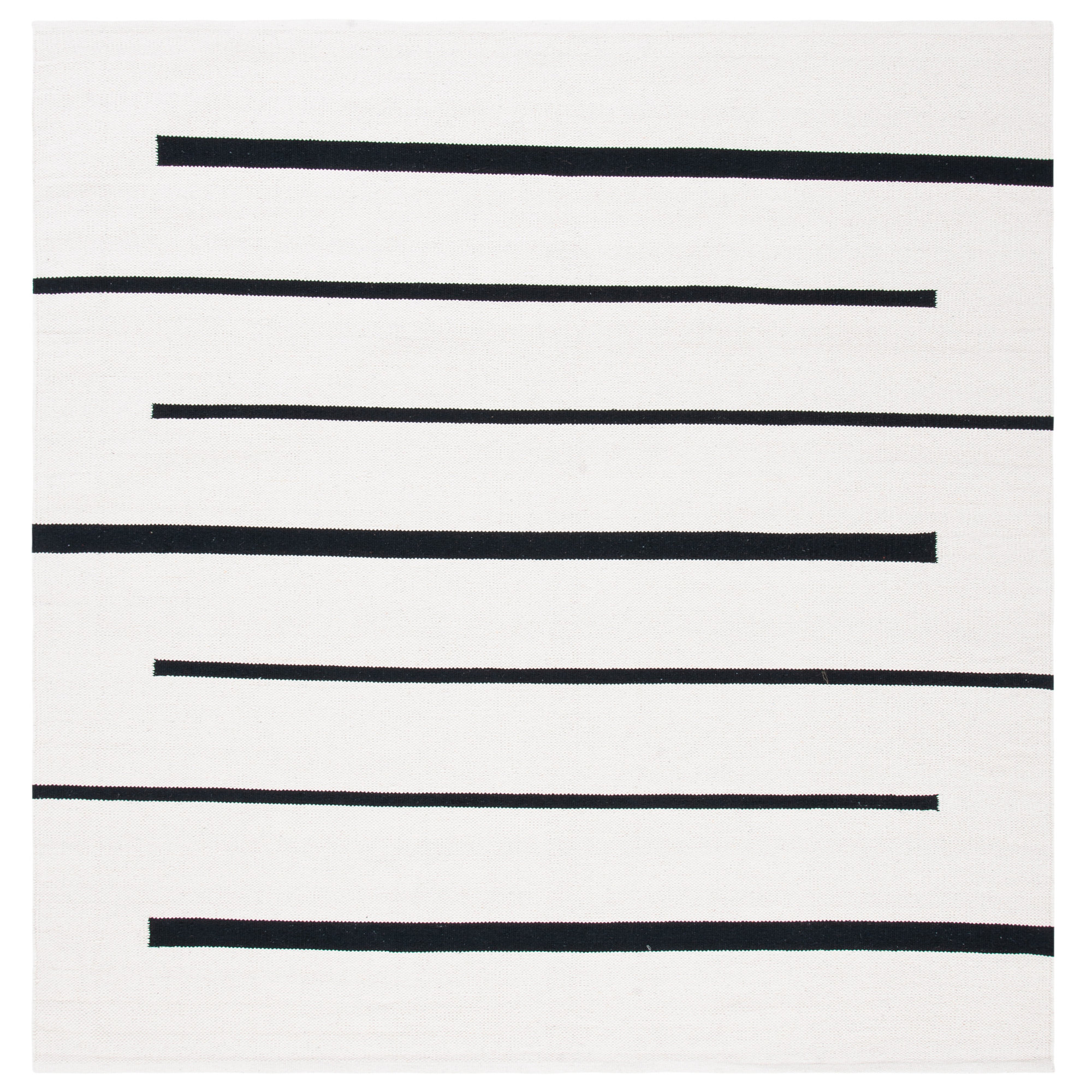 Mana Handmade Cotton Rug, Square 4'