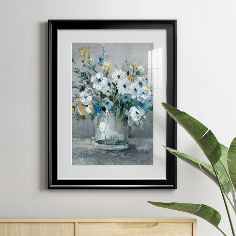 Sweetest Blossoms - peinture encadrée, H 22,5 po x l 30,5 po x P 1,5 po, Noir
